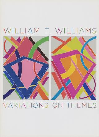 Cover of William T. Williams exhibition catalogue